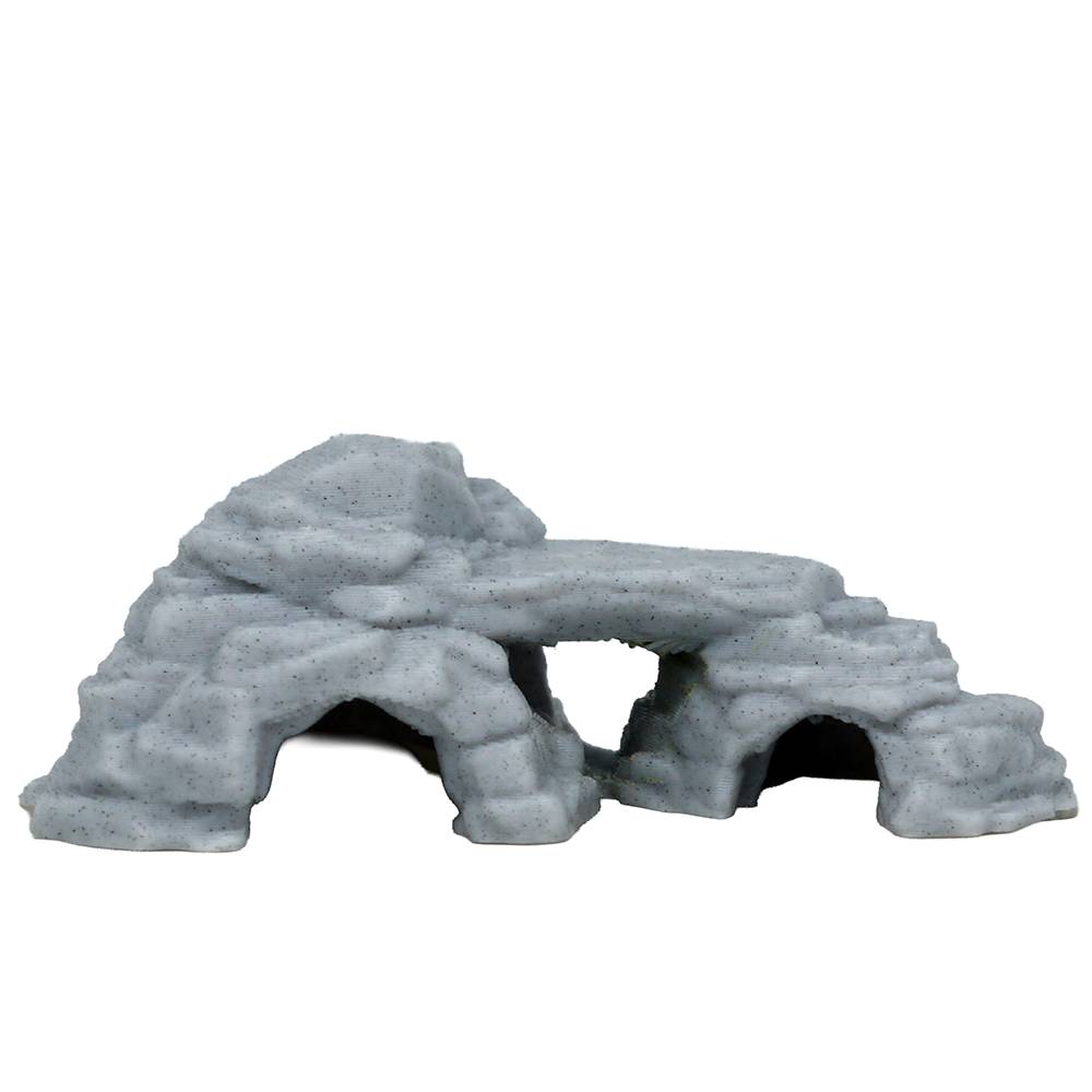 Stone Caves wPlatform Aquarium Ornament One of a Kind