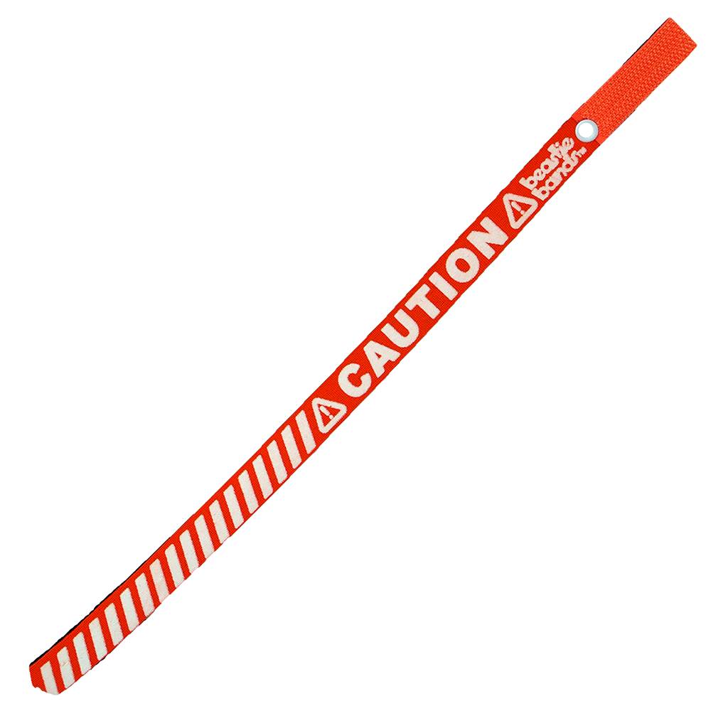 Beastie Band Cat Collar Caution Tape (Orange)