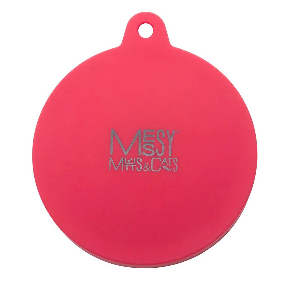 Messy Mutts Silicone Can Cover Red
