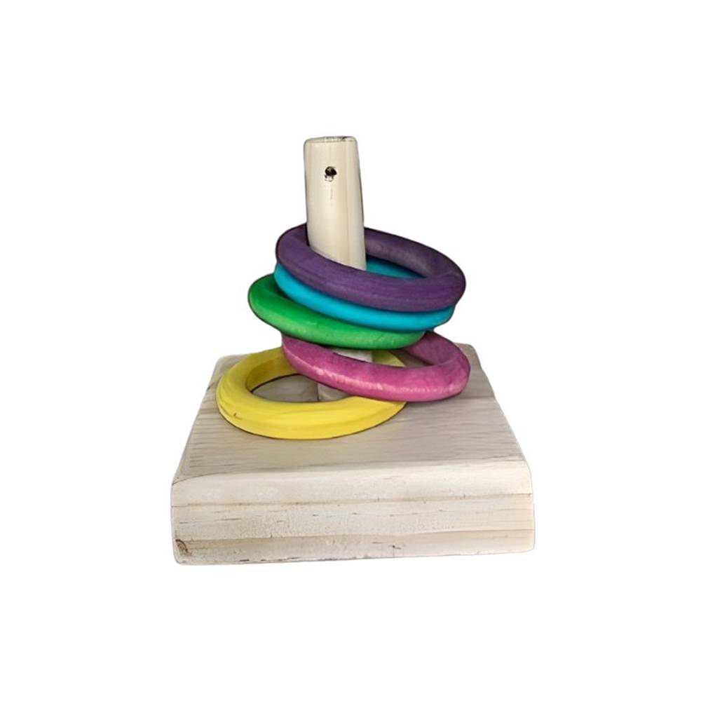 A & E Happy Beaks Beak Toss Bonanaza Bird Toy
