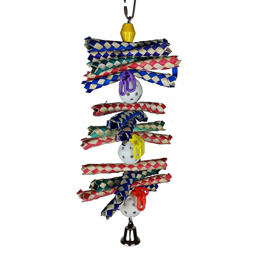 A & E Happy Beaks Finger Stack Bird Toy