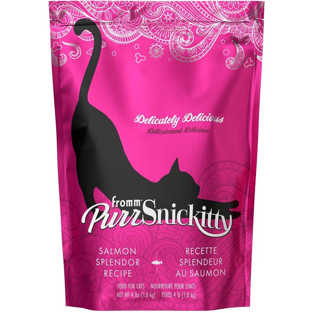 Fromm Purrsnickity Salmon Splendor 4lb Cat Food
