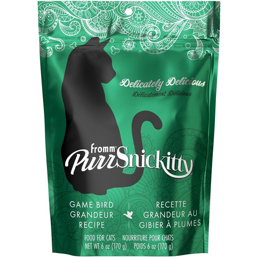Fromm Purrsnickity Gamebird Grandeur 6oz Cat Food