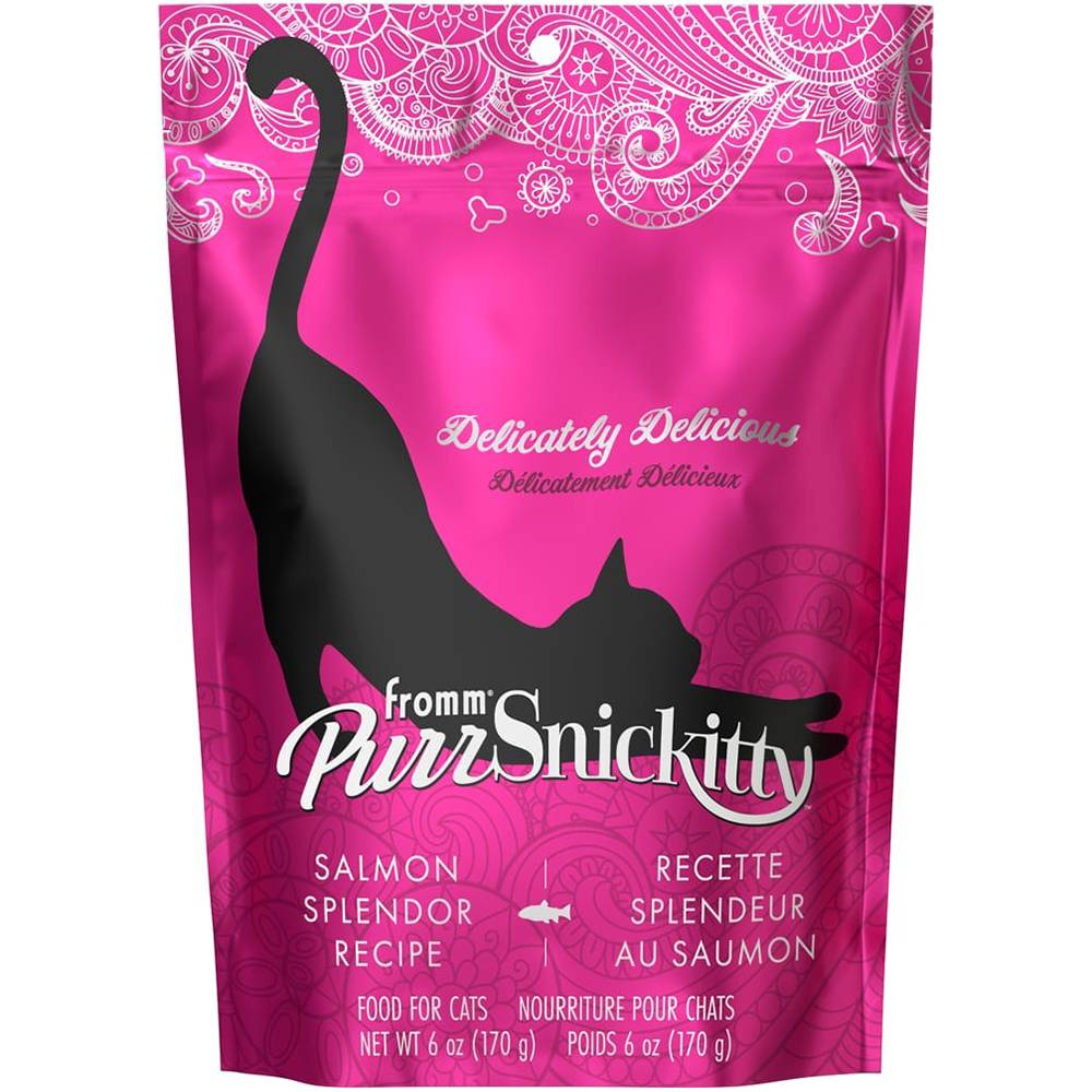 Fromm Purrsnickity Salmon Splendor 6oz Cat Food