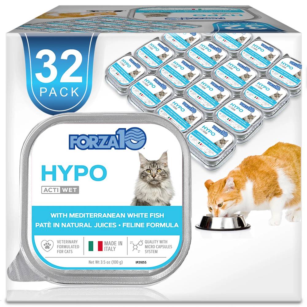 Forza10 Hypo Cat for Allergies Fish 3.5oz Case of 32