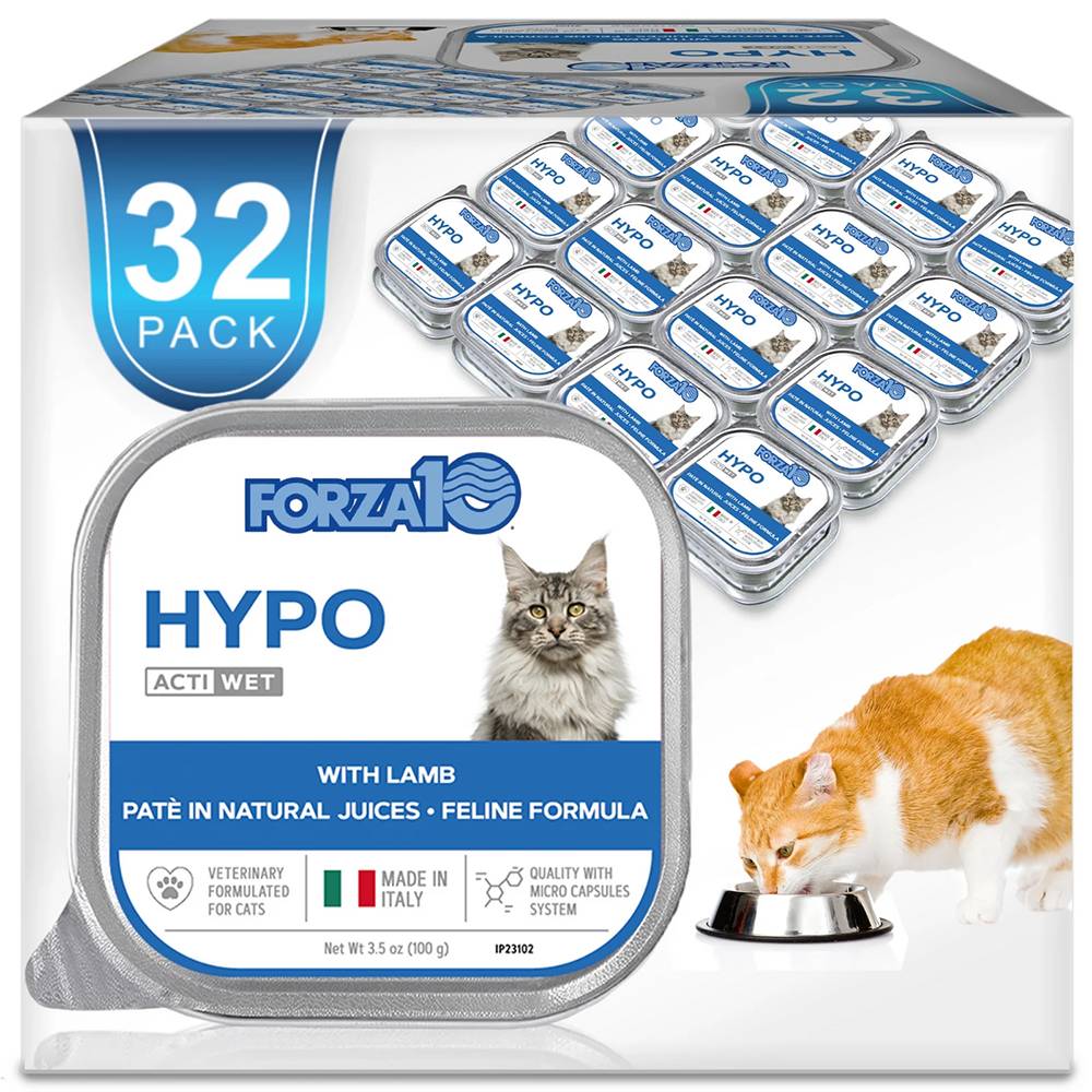 Forza10 Hypo Cat for Allergies Lamb 3.5oz Case of 32