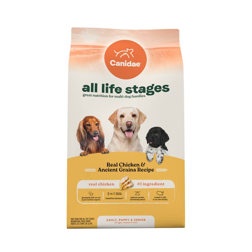 Canidae Chicken Meal & Ancient Grain Dog Food ALS 40Lb