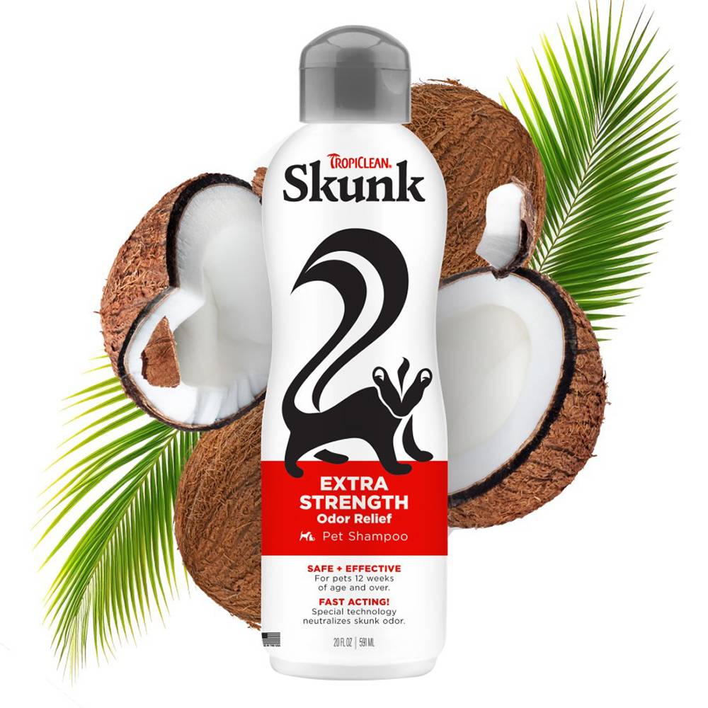 TropiClean Dog and Cat Skunk Odor Shampoo 20oz