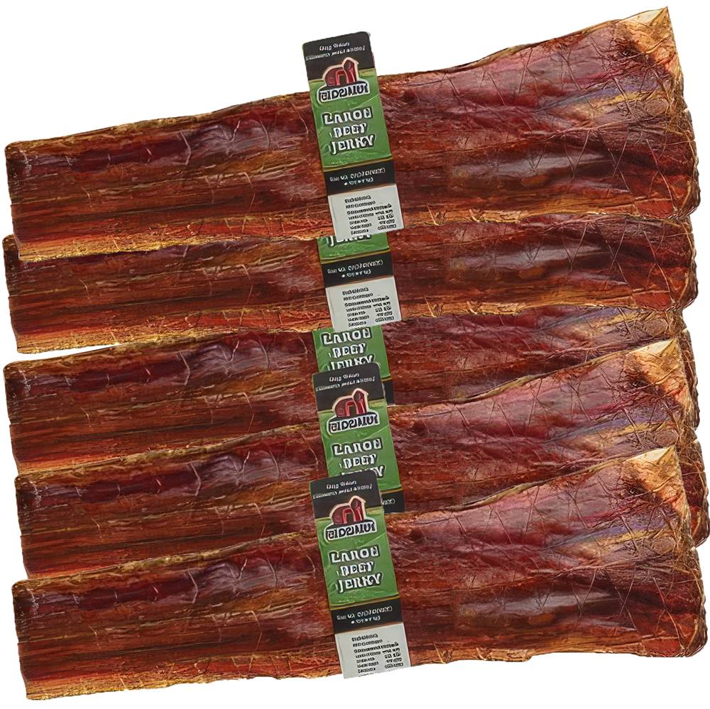 Natural Beef 10 inch Dog Chew Smoked and Roasted 5-Pack