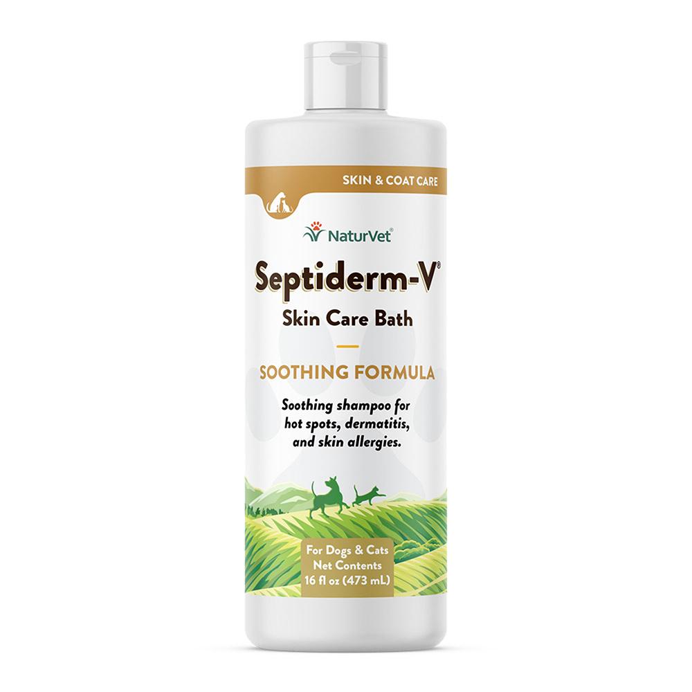Septiderm Pet Antiseptic Skin Care V Bath 16 ounce