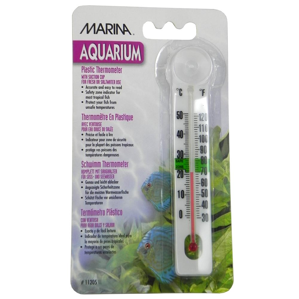 Marina Plastic Aquarium Thermometer