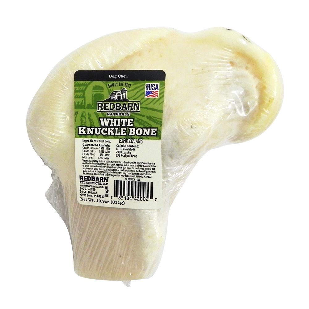 White Beef Knuckle Bone Dog Chew Each