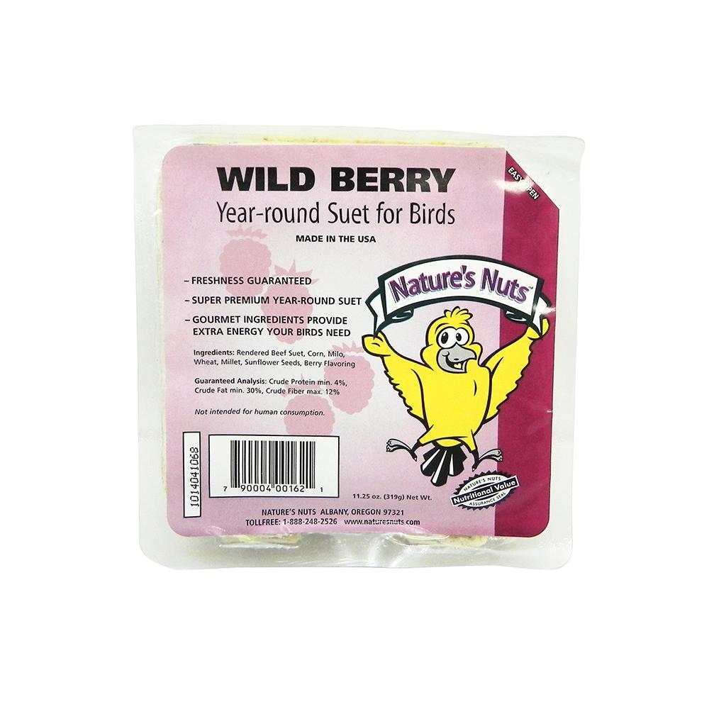 Suet Cake for Wildbirds with Berries