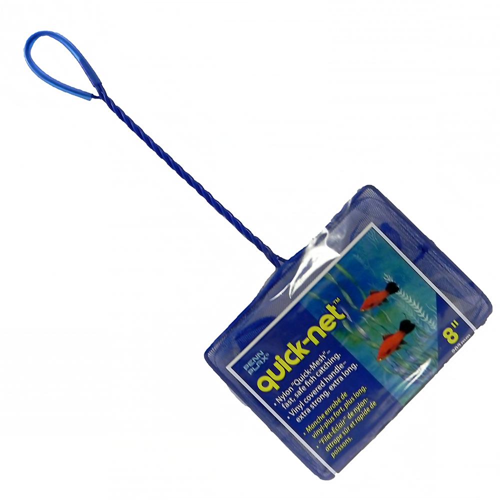 Penn Plax Quick Net 8 inch Blue Aquarium Net