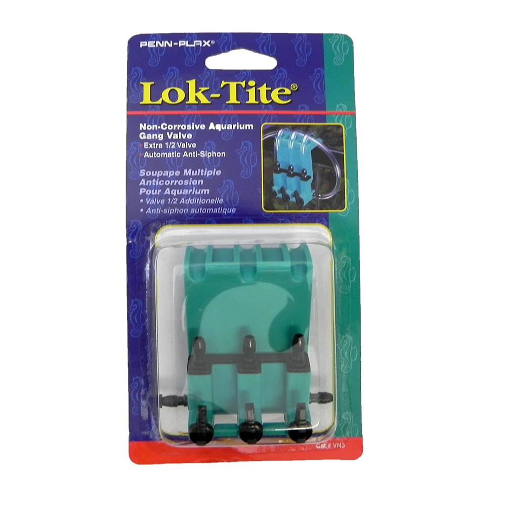 Lok-Tite  Non-Corrosive Aquarium 3 Gang Air Valve