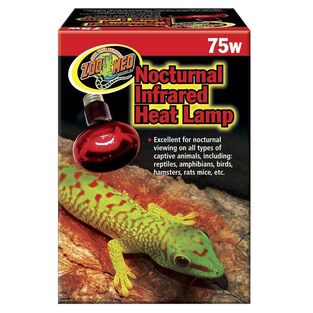 Zoo Med Infrared Reptile Heat Lamp Bulb 75 Watt