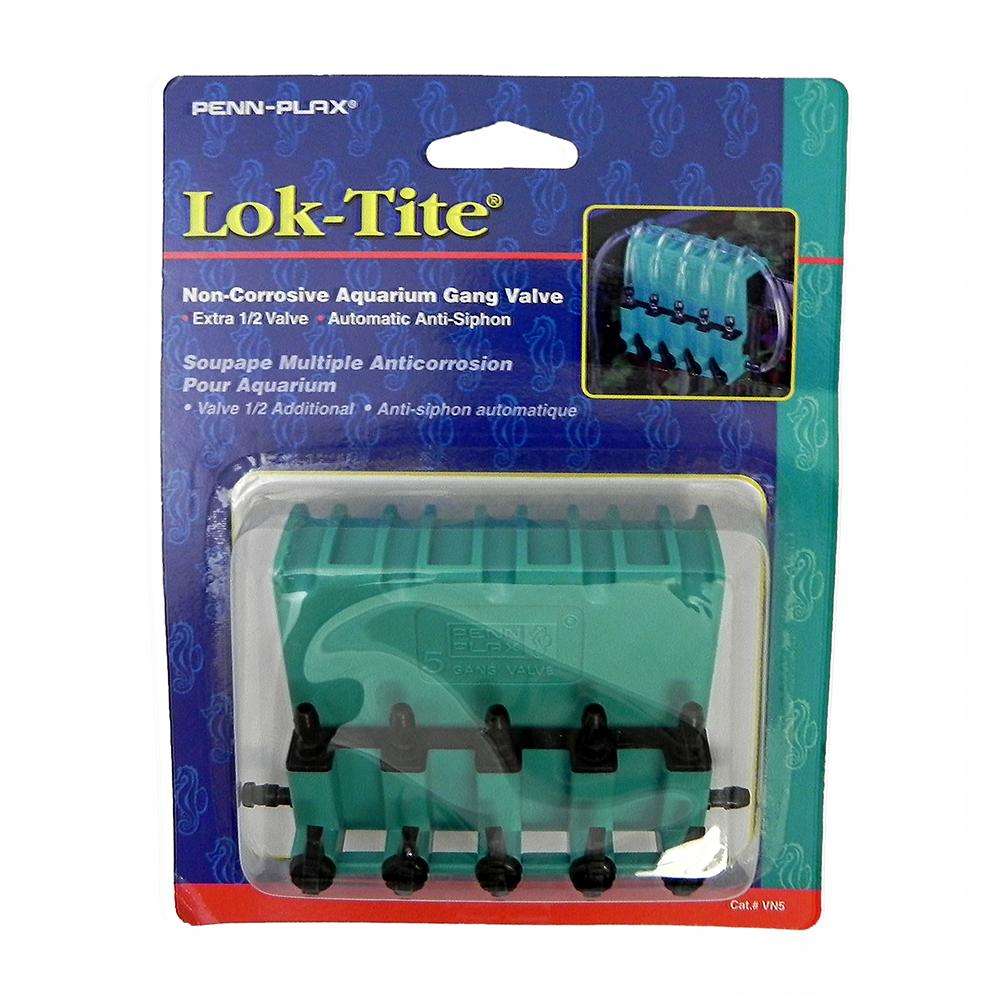 Lok-Tite  Non-Corrosive Aquarium 5 Gang Air Valve