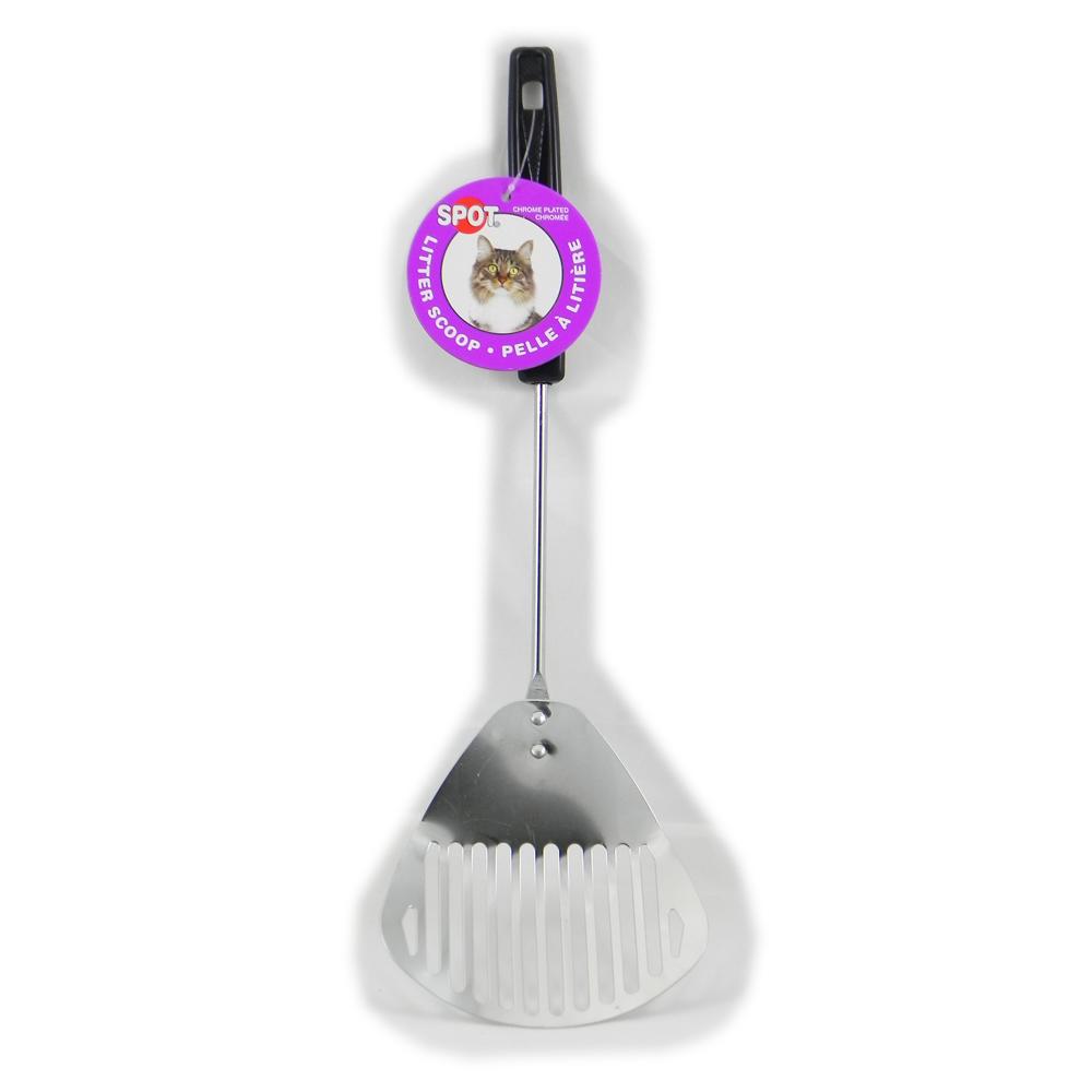 Cat Litter Scoop Metal with Plastic Handle