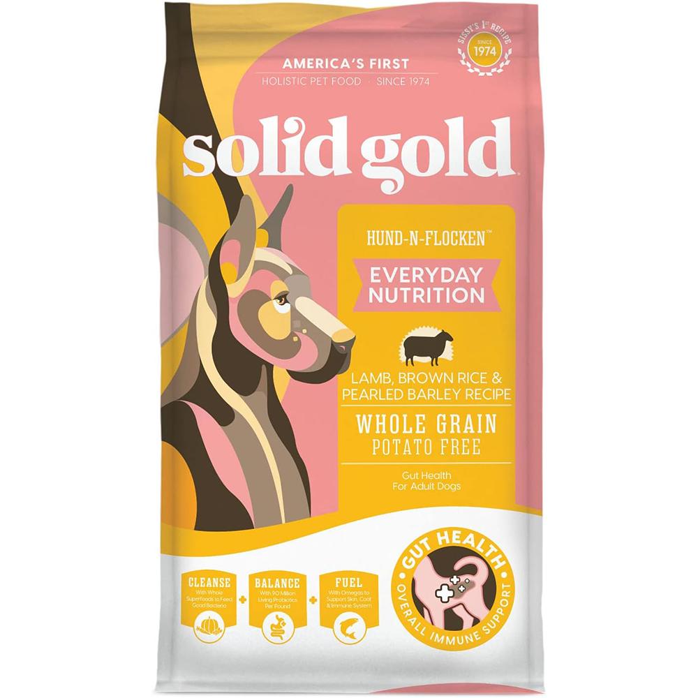 Solid Gold Hund n Flocken Adult Dog Food 22lb