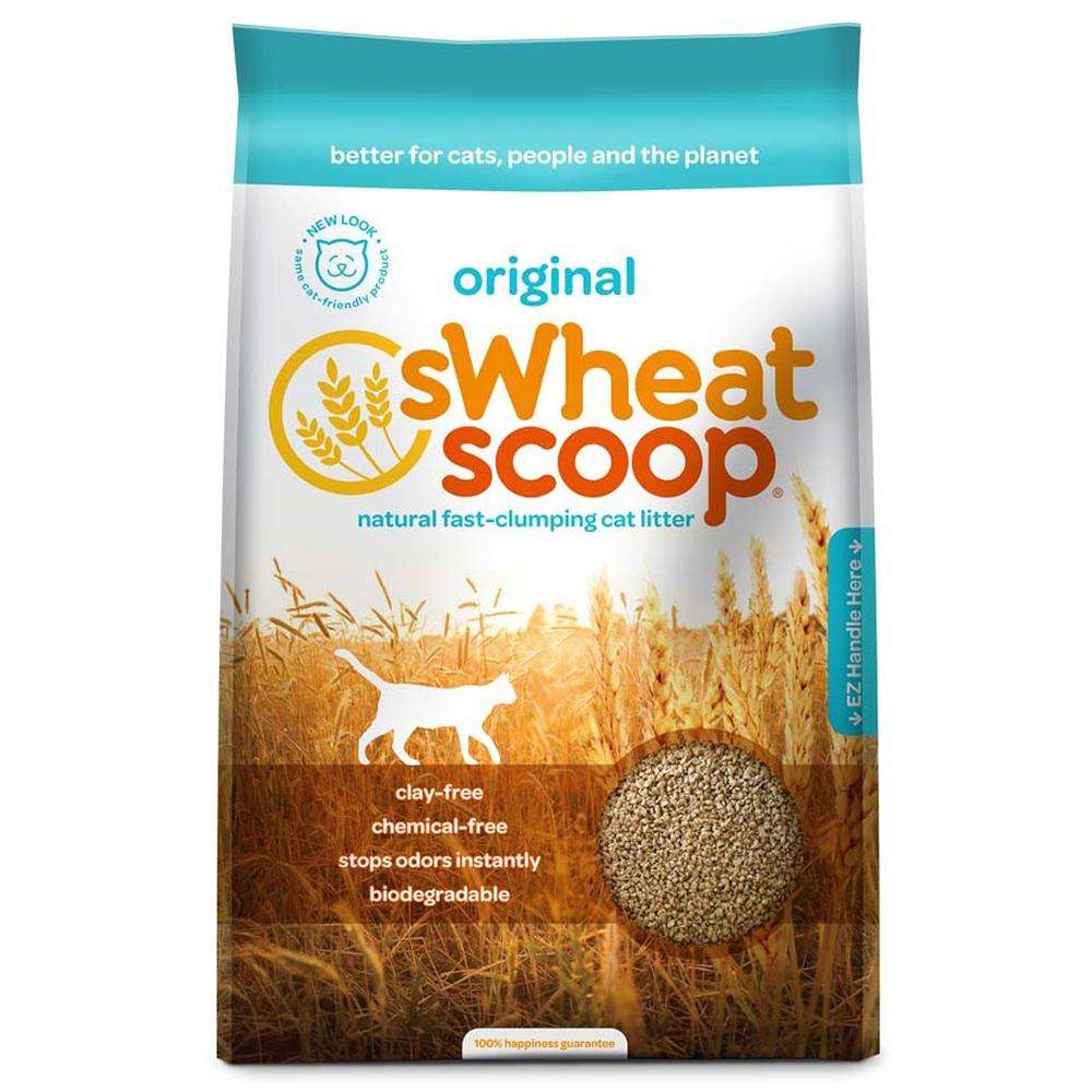 SWheat Scoop Natural Wheat Cat Litter 36 Lb.