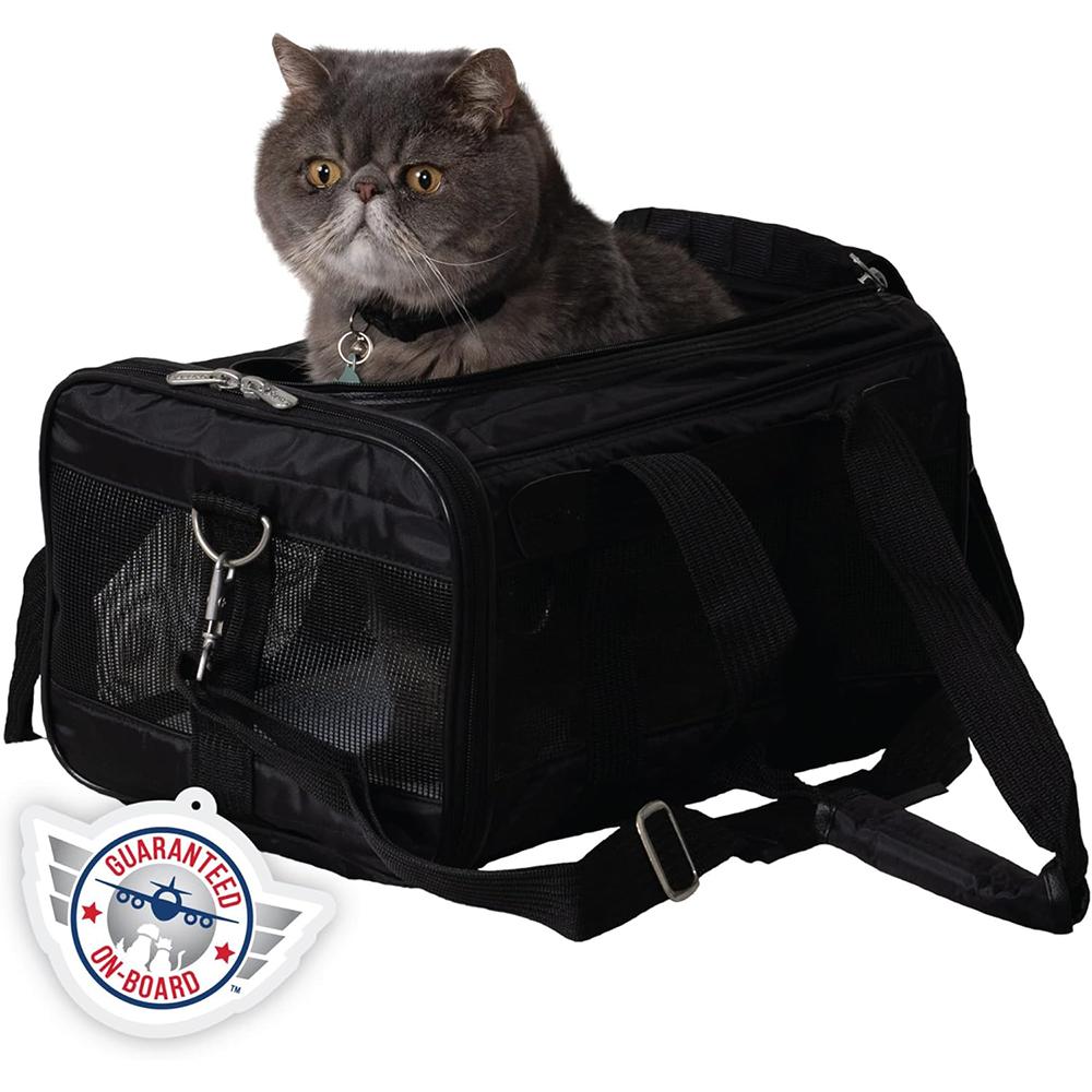 Original Deluxe Sherpa Bag Small Black Pet Carrier