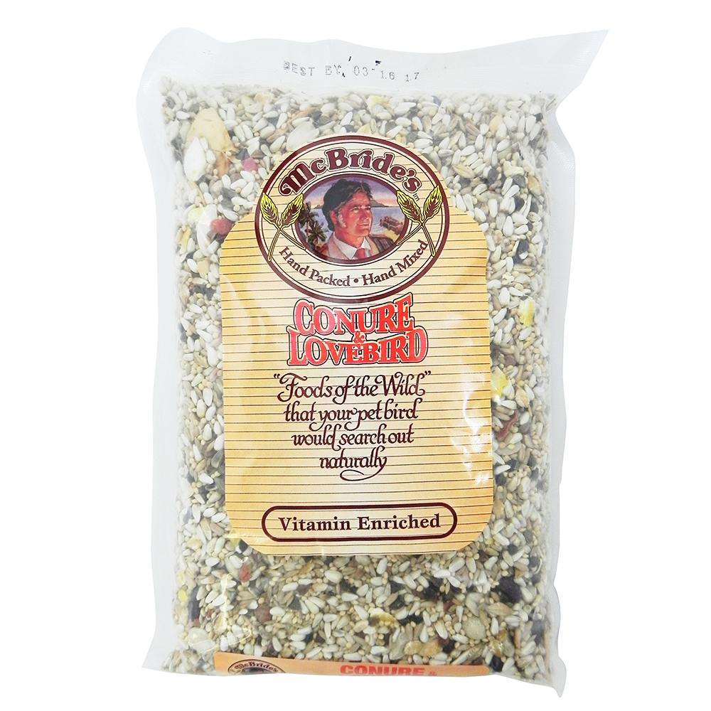 McBrides Conure-Lovebird Bird Seed Mix 2 pound