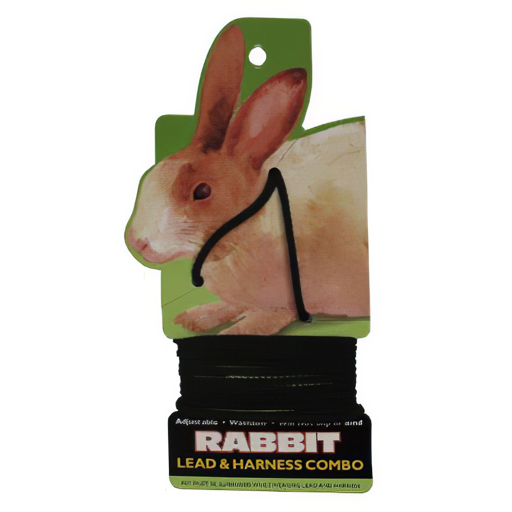 Rabbit Lead/Harness Black