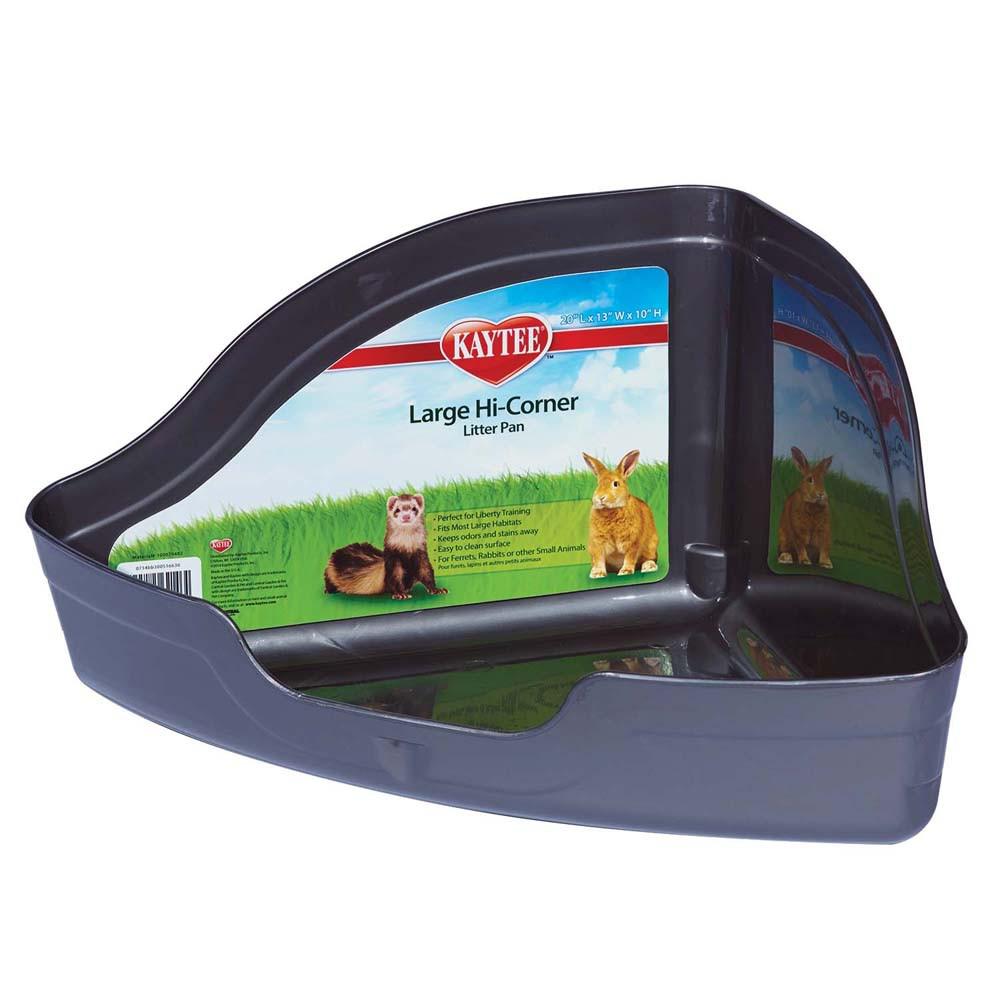 Hi Corner Small Animal Litter Pan Large