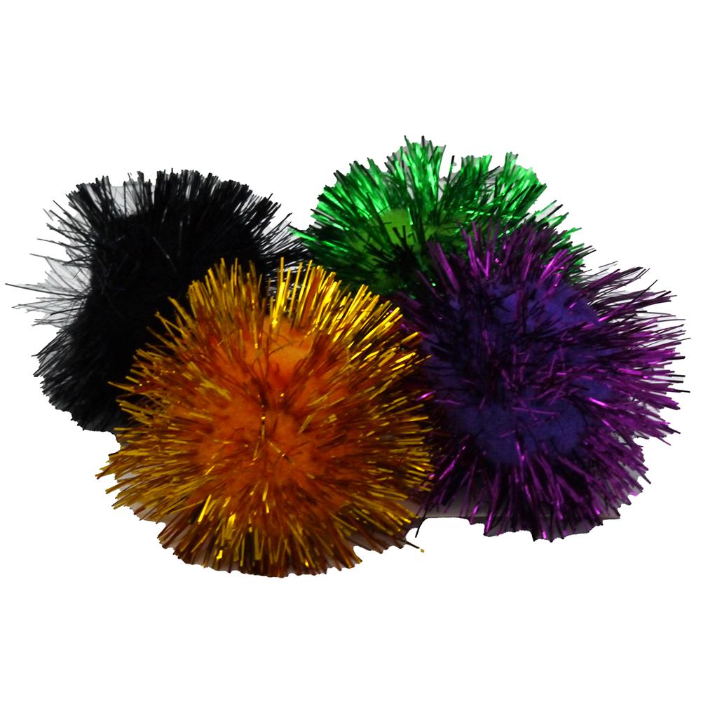 Colored Pom Pom Cat Toy