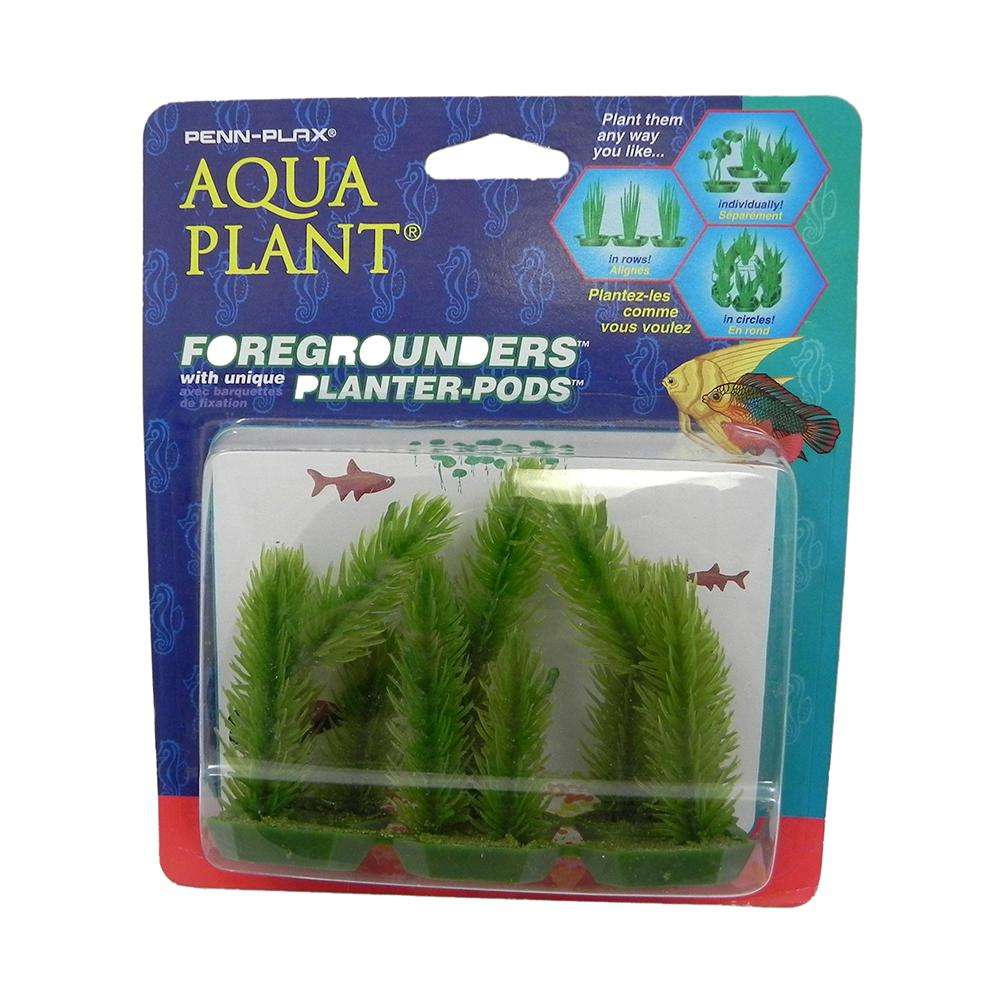 Club Moss 6 pod Plastic Foregrounder Aquarium Plant