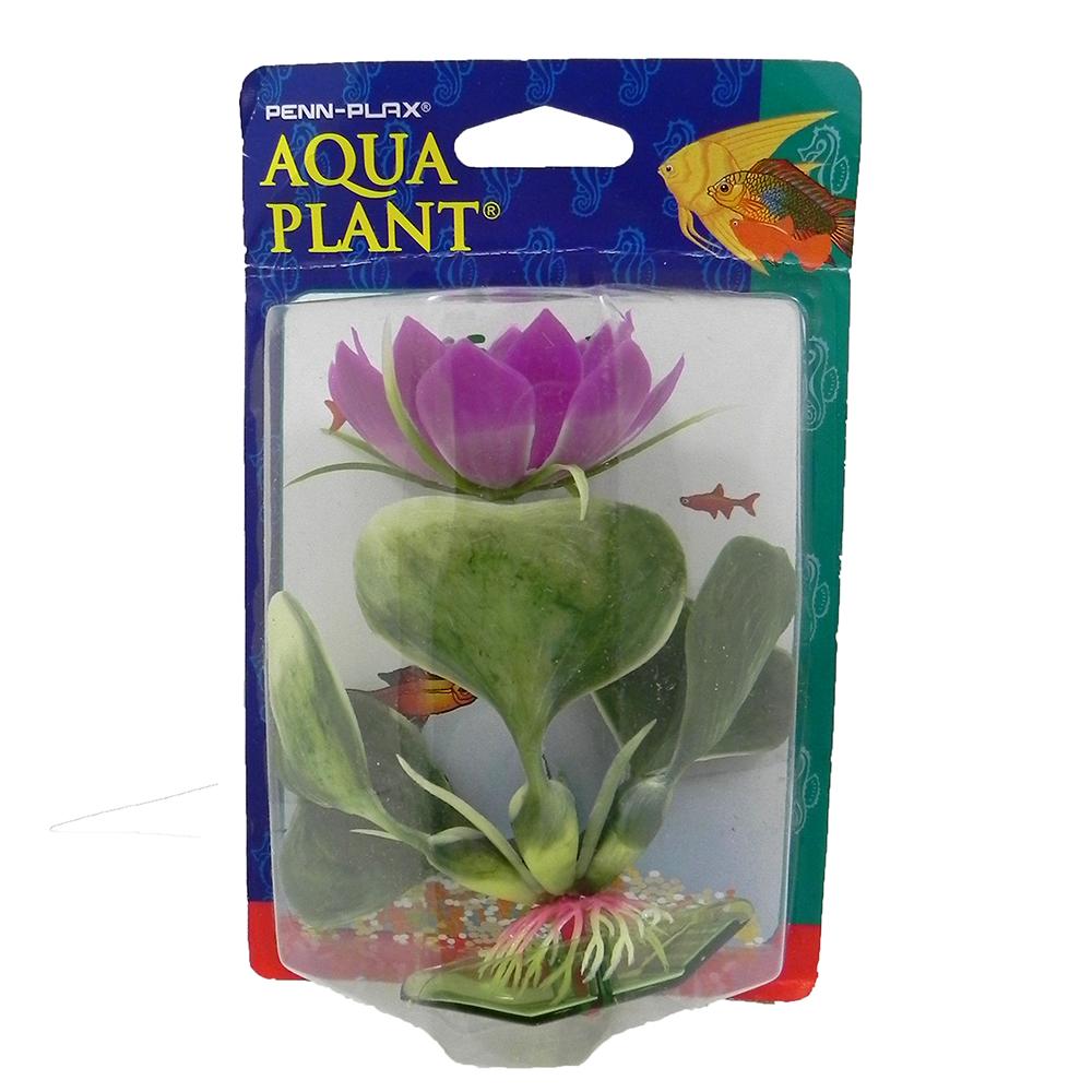 White Hyacinth Bottom Plastic Aquarium Plant