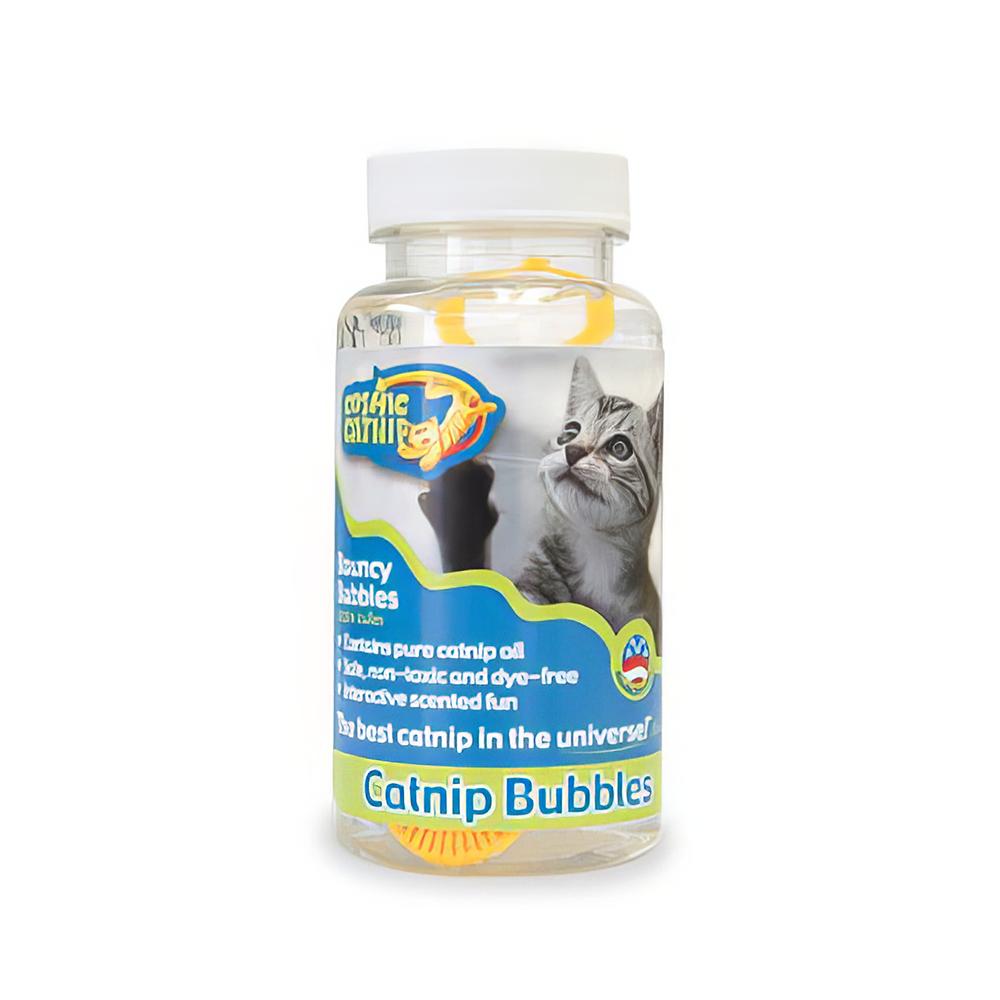 Catnip Bubbles with 4-inch wand