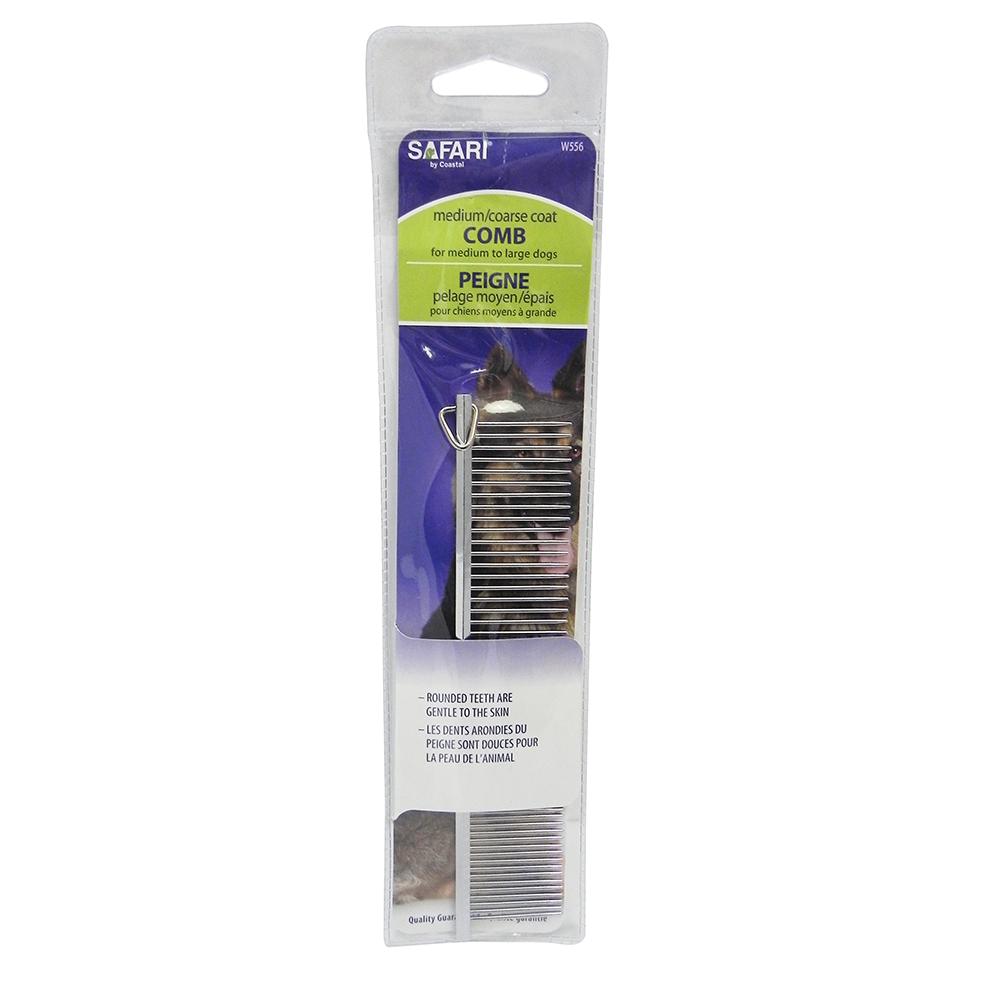 Dog Grooming Comb 7.25 inch Med/Coarse Tooth