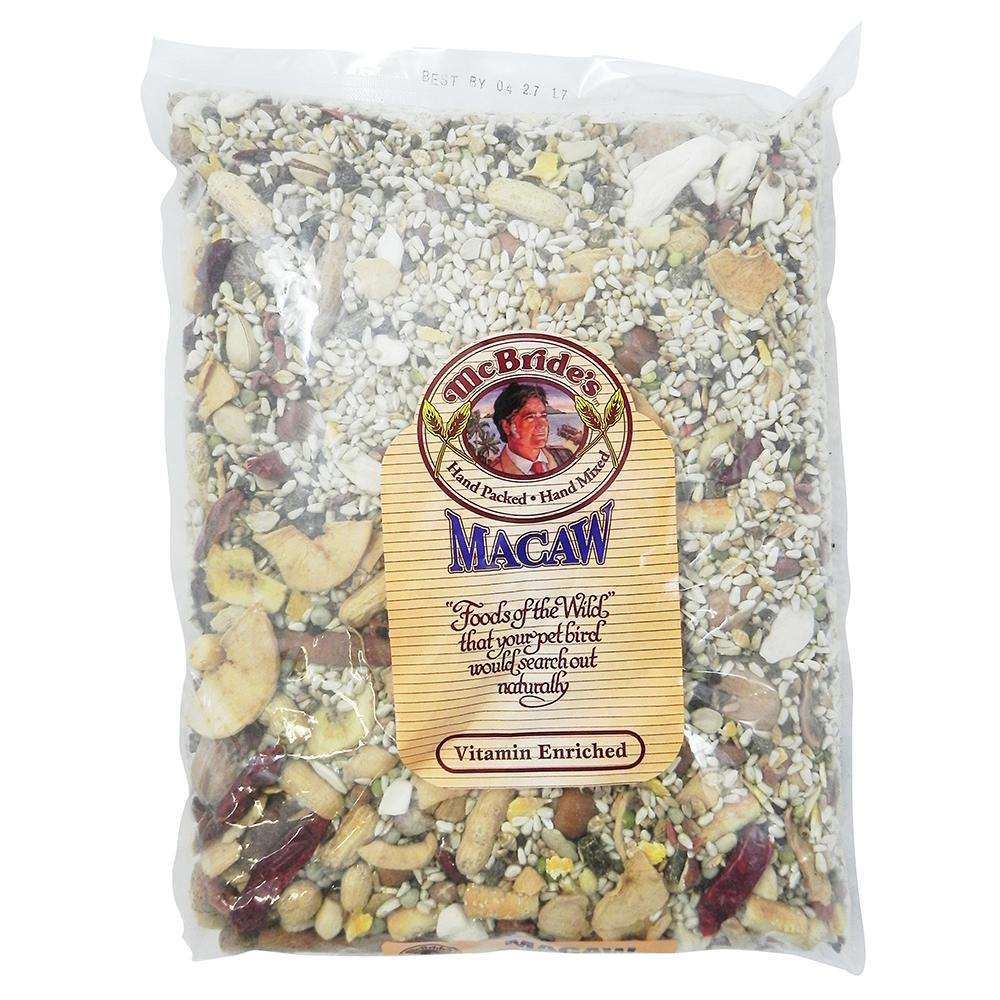 McBrides Macaw Bird Seed Mix 5 pound