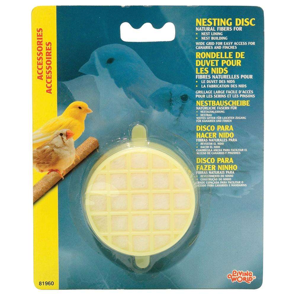 Living World Canary Finch Nesting Discs