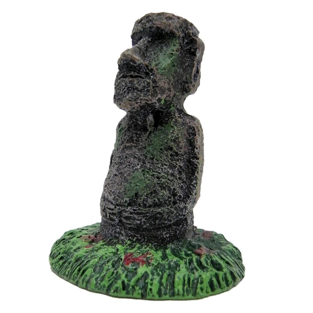 Penn Plax Easter Island Statue Aquarium Ornament
