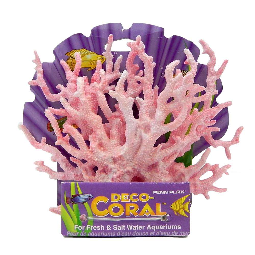 Penn Plax Deco-Coral Stag Coral Pink Small Aquarium Ornament