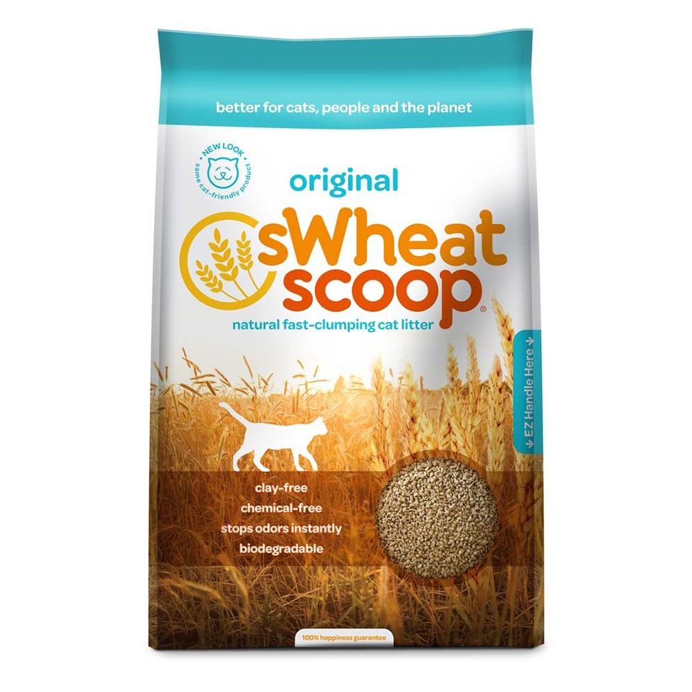 SWheat Scoop Natural Wheat Cat Litter 25 Lb.