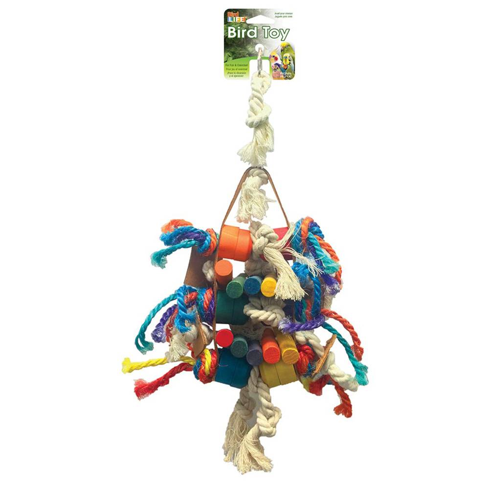 Leather Kabob XLarge Bird Toy