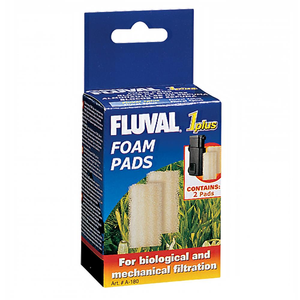 Fluval Internal Aquarium Filter 1+ Foam 2 Pack