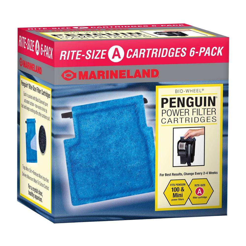 Rite Size Penguin Filter Cartridge A 6-Pack Mini
