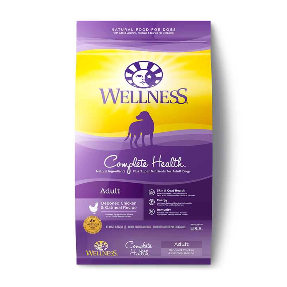 Wellness Super5Mix Chicken Recipe Dog Food 15 Lb.