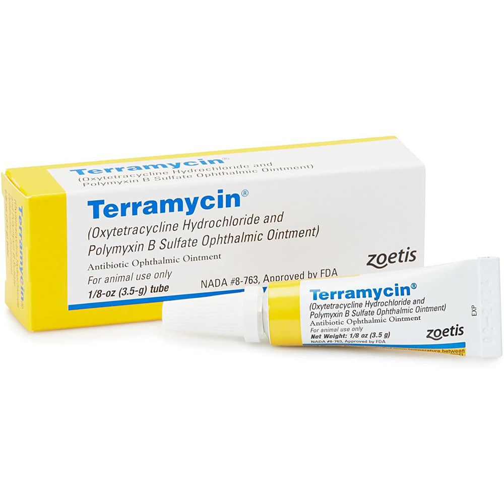 Terramycin Eye Ointment 3.5g for Animal Use