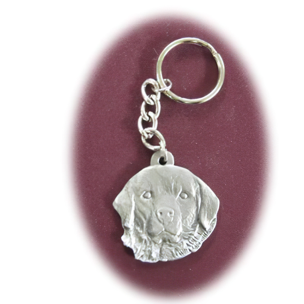 Pewter Key Chain I Love My Great Pyrenees