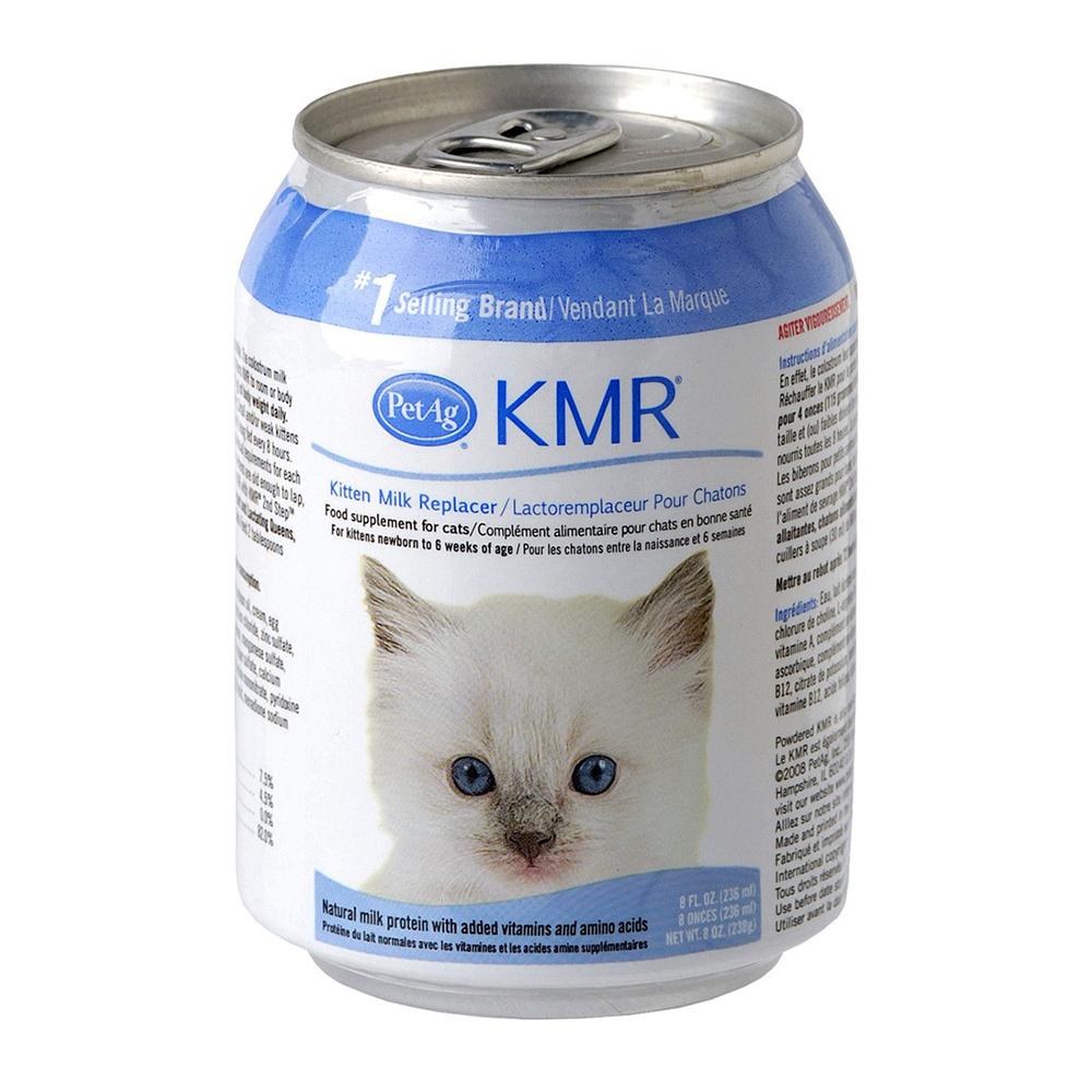 Pet Ag KMR 8 ounce liquid Milk Replacer for Kittens
