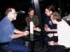 Don Bradner,
Zane Thomas, Jonny and Ross Anderson at the Tuesday night party