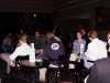 Some of the
crowd at the Tuesday night party